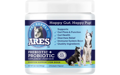 Ares Dog Probiotic Powder with Chicken Flavor